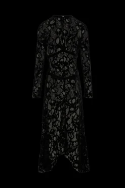 Online Asymmetric Lace Maxi Dress Women Long Dresses