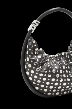 Best Domino Medium Leather With Studs Bag Women Accessories