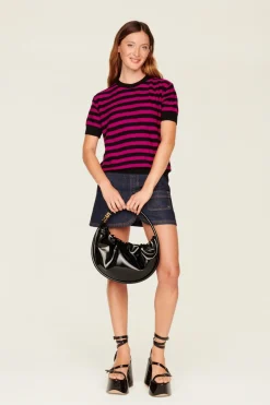 New Domino Medium Vinyl Bag Women Accessories