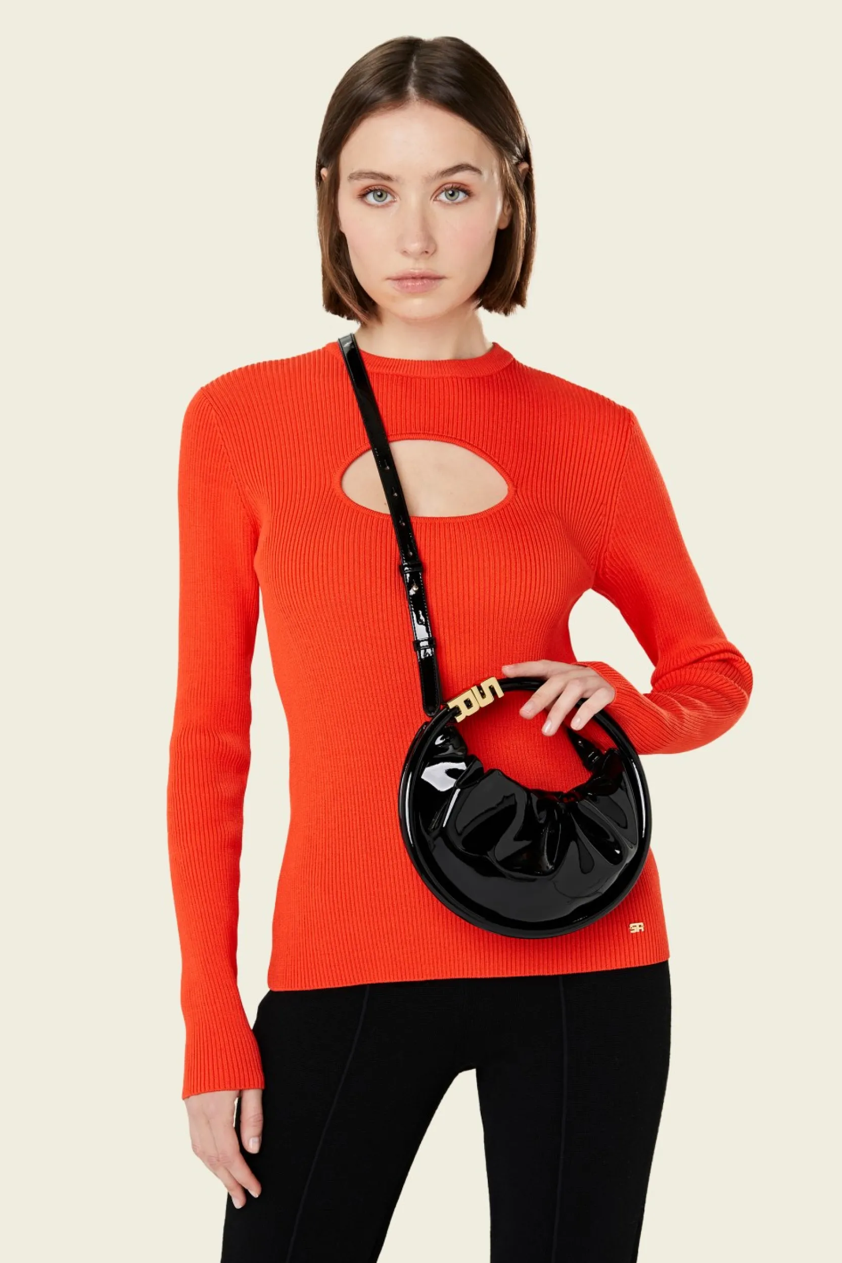 Clearance Domino Mini Vinyl Bag Women Accessories