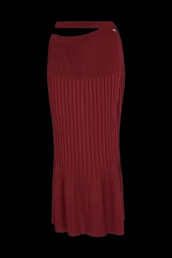Hot Elasticated High-Waisted Skirt Women Skirts