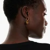 Best Golden Medals Clover Earrings Women Earrings