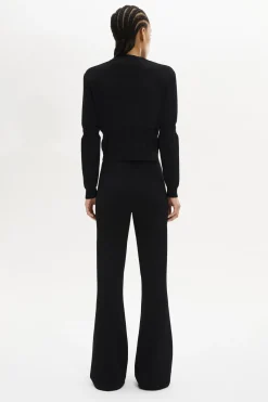 Hot High-Waisted Flared Trousers Women Trousers And Denim