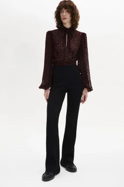 Hot High-Waisted Trousers Women Trousers And Denim