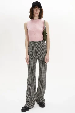 Online Jersey Pattern Trousers Women Trousers And Denim