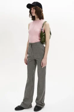 Online Jersey Pattern Trousers Women Trousers And Denim