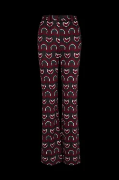 Clearance Jersey Pattern Trousers Women Trousers And Denim