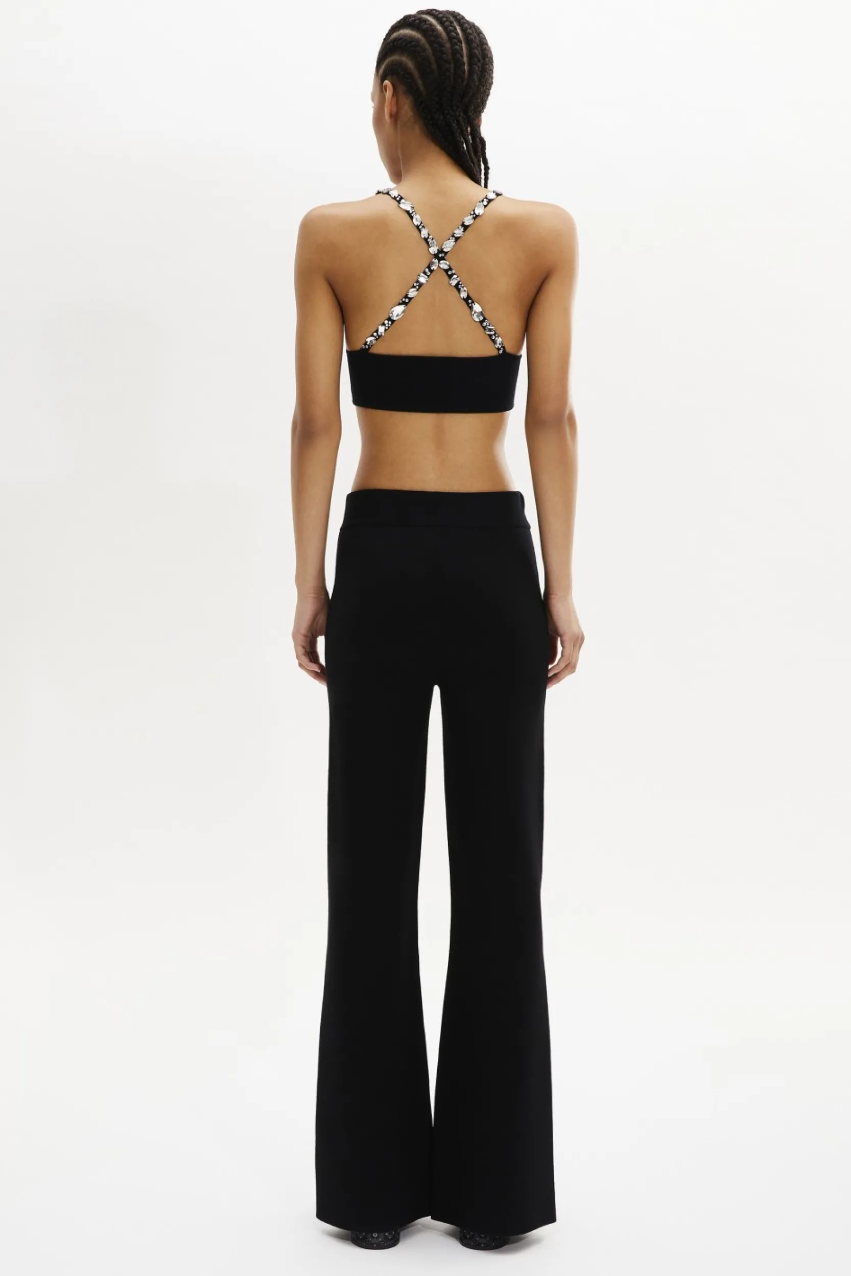 Outlet Knitted Bra Thin Straps Women Bandeau