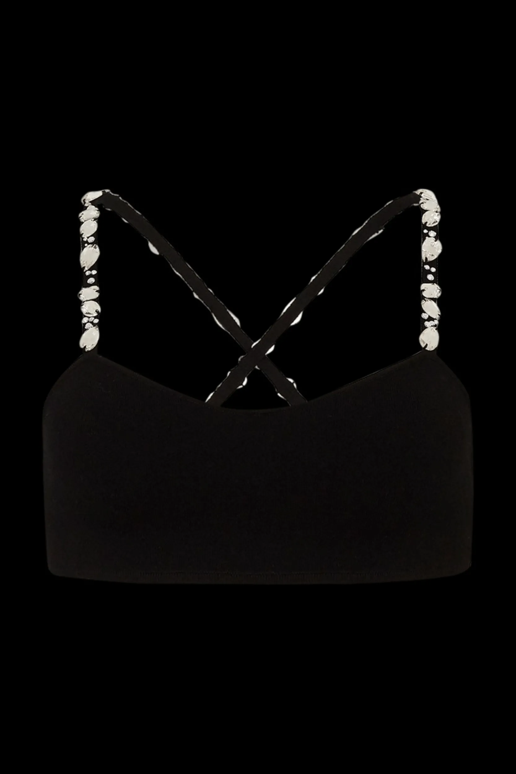 Outlet Knitted Bra Thin Straps Women Bandeau