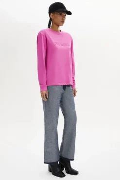 Clearance Long-Sleeved Crew Neck T-Shirt Women T-Shirts