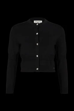 Long-Sleeved Crew-Neck Cardigan Women Cardigans