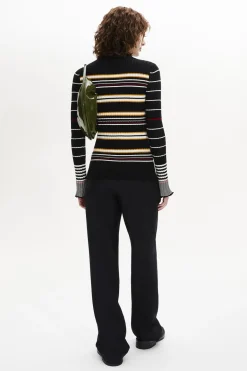 Clearance Long-Sleeved Crew-Neck Jumper Women Sweaters