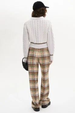 Sale Long-Sleeved Crew-Neck Jumper Women Sweaters