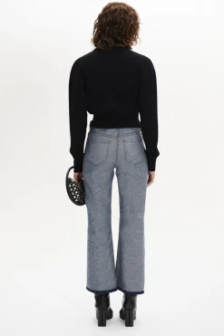 Long-Sleeved Crew-Neck Jumper Women Sweaters