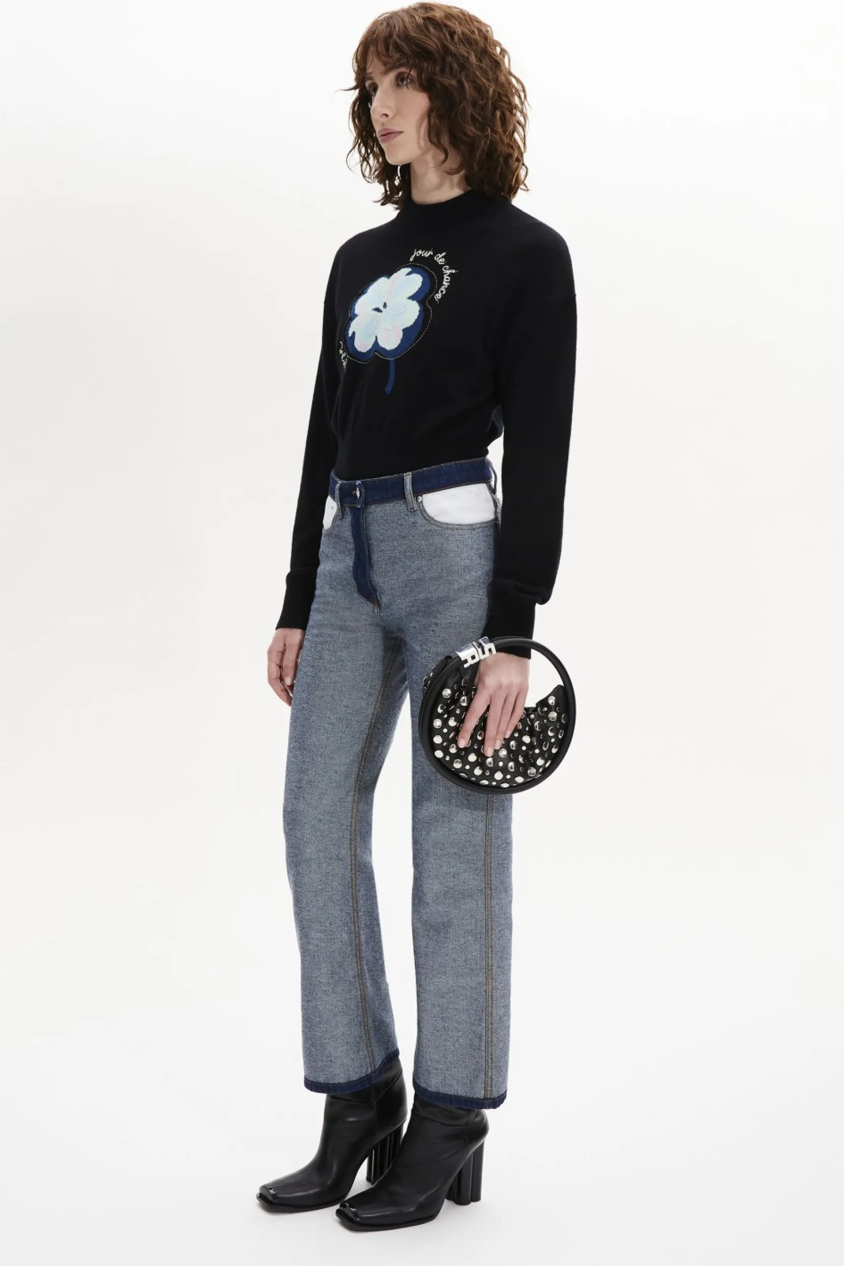 Long-Sleeved Crew-Neck Jumper Women Sweaters