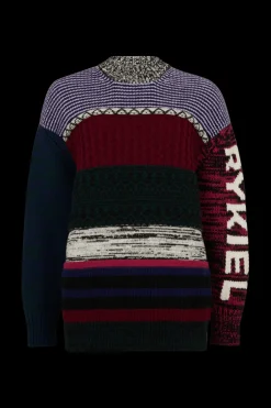 Discount Long-Sleeved Crew-Neck Jumper Women Sweaters