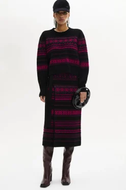 Outlet Long-Sleeved Crew-Neck Jumper Women Sweaters