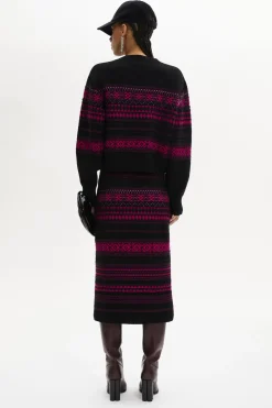 Outlet Long-Sleeved Crew-Neck Jumper Women Sweaters