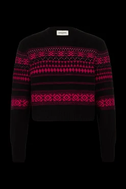 Outlet Long-Sleeved Crew-Neck Jumper Women Sweaters