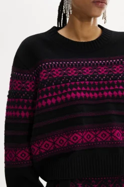 Outlet Long-Sleeved Crew-Neck Jumper Women Sweaters