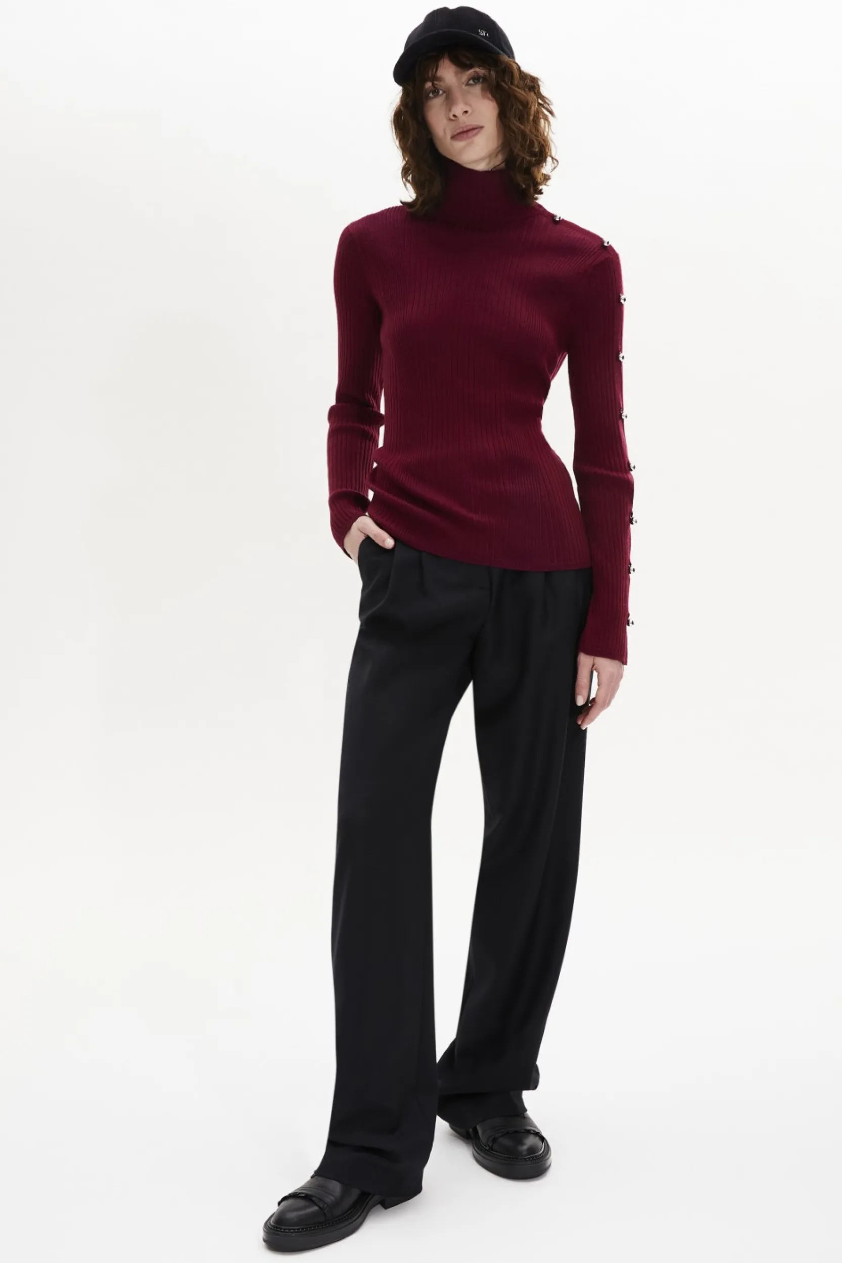 Outlet Long-Sleeved Turtleneck Jumper Women Sweaters