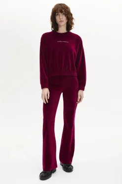 Online Long-Sleeved Velvet Sweater Women Sweatshirts