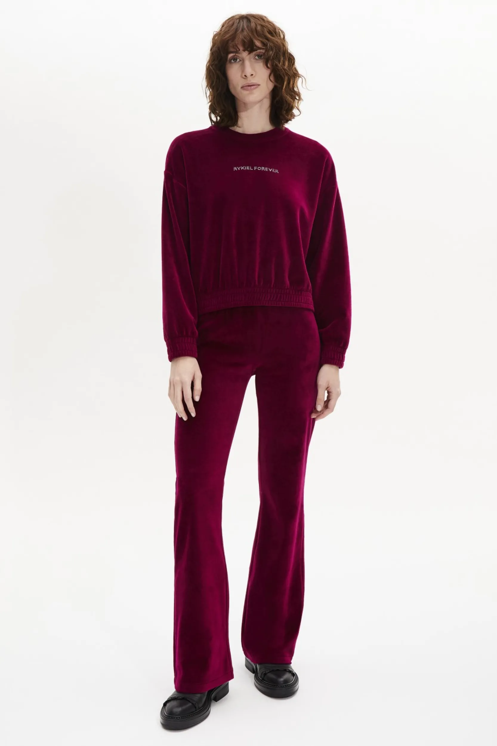 Online Long-Sleeved Velvet Sweater Women Sweatshirts