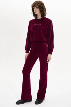 Online Long-Sleeved Velvet Sweater Women Sweatshirts
