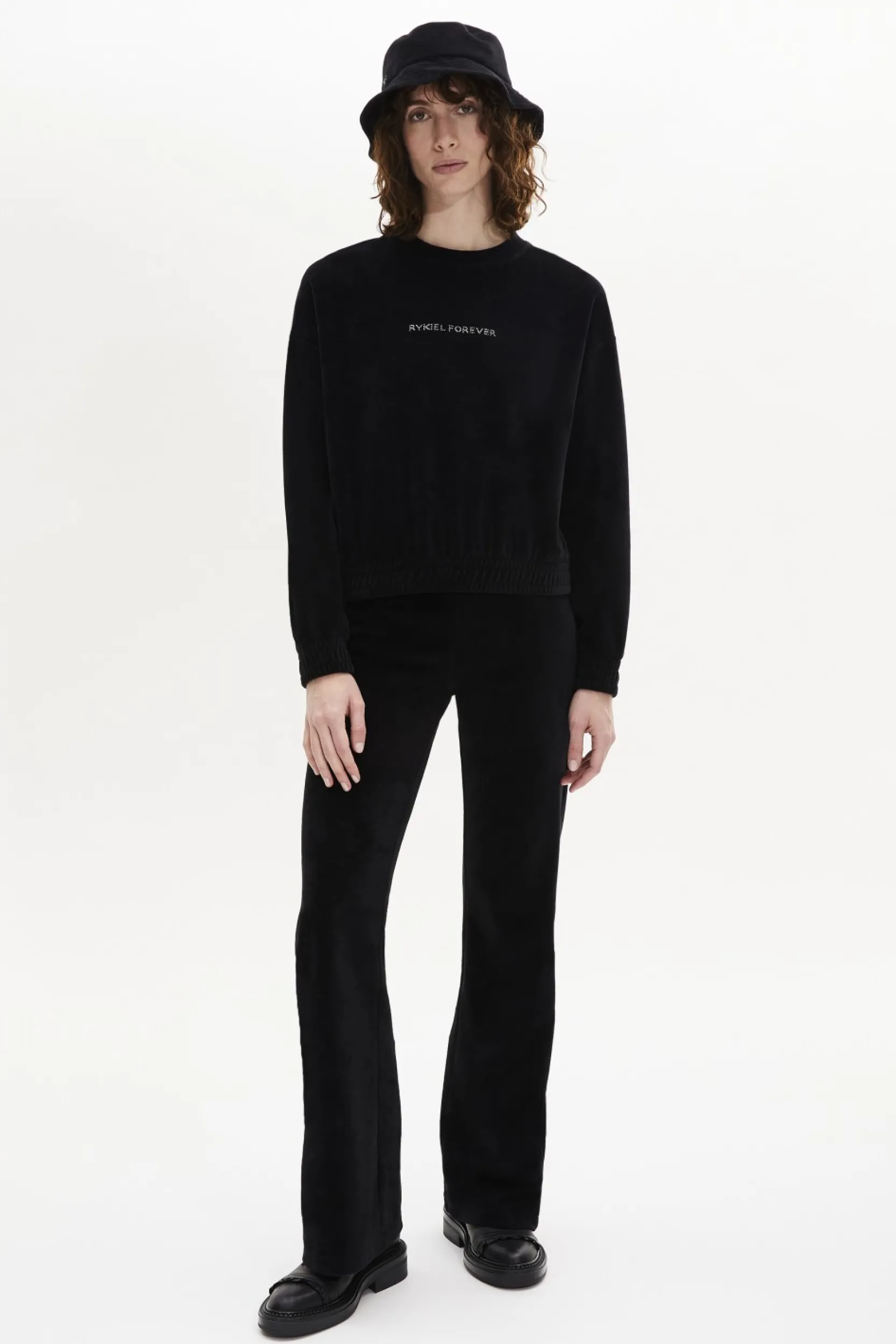 Outlet Long-Sleeved Velvet Sweater Women Sweatshirts