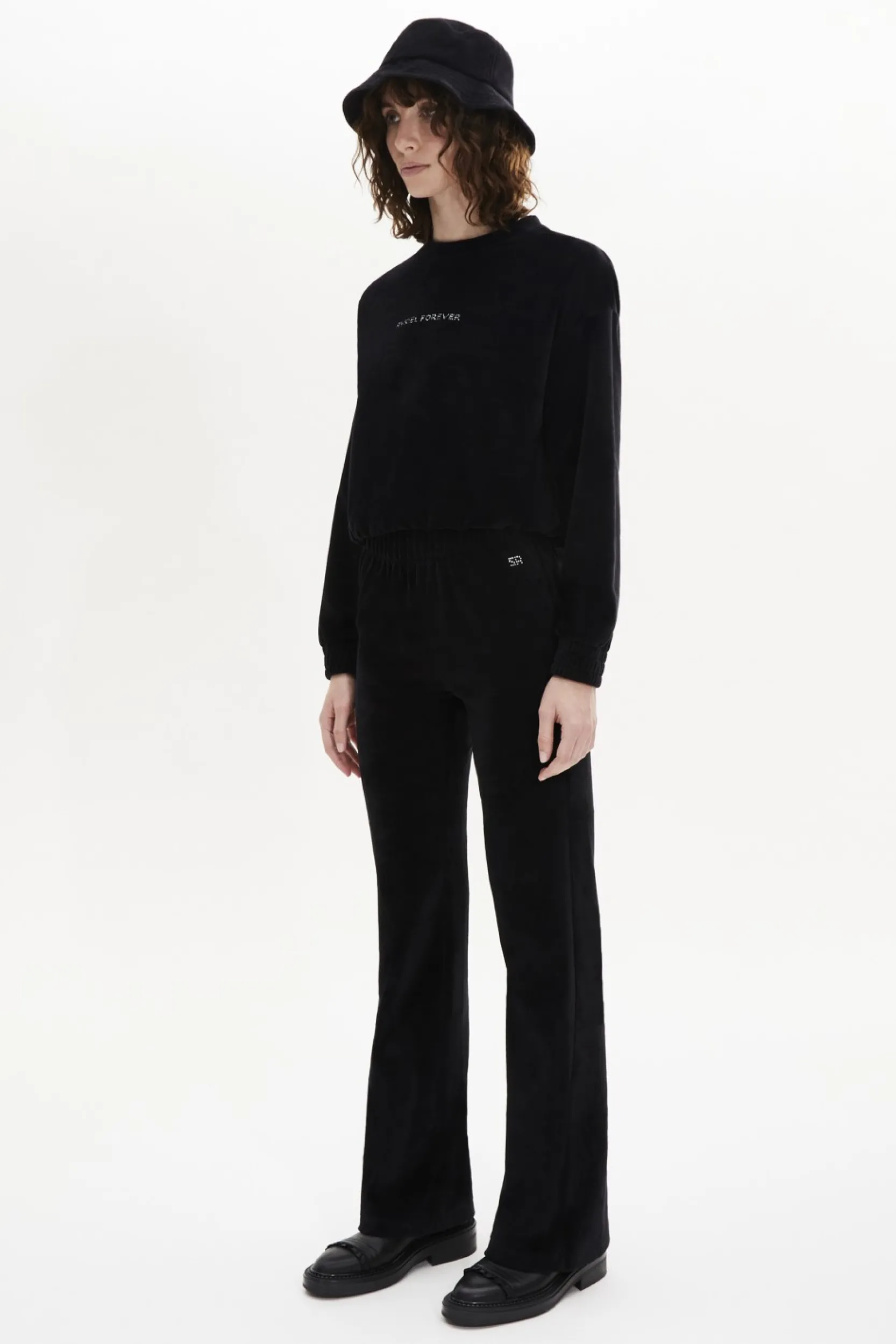 Outlet Long-Sleeved Velvet Sweater Women Sweatshirts