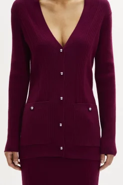 New Long-Sleeved V-Neck Cardigan Women Cardigans