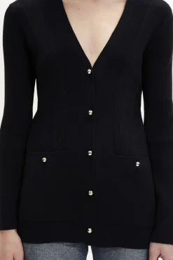 Sale Long-Sleeved V-Neck Cardigan Women Cardigans