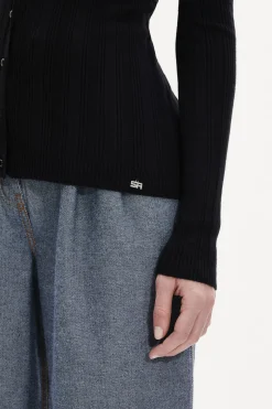Hot Long-Sleeved V-Neck Cardigan Women Cardigans