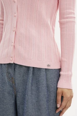 Online Long-Sleeved V-Neck Cardigan Women Cardigans
