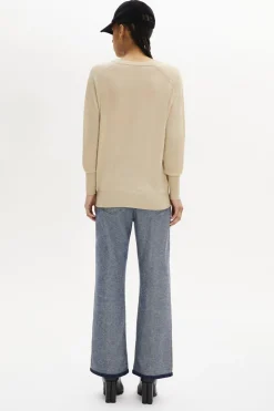 New Merino Wool And Silk Sweater Women Sweaters