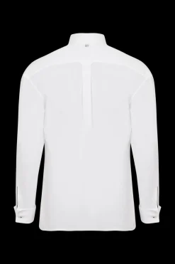 Sale Poplin Shirt With Rhinestone Buttons Women Shirts