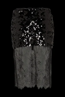 Sale Sequined Midi Skirt Women Skirts