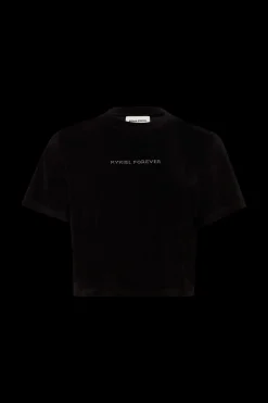 Outlet Short-Sleeved Velvet T-Shirt Women T-Shirts