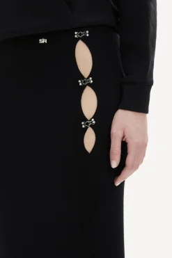 New Skirt With Rhinestone Fastenings Women Skirts