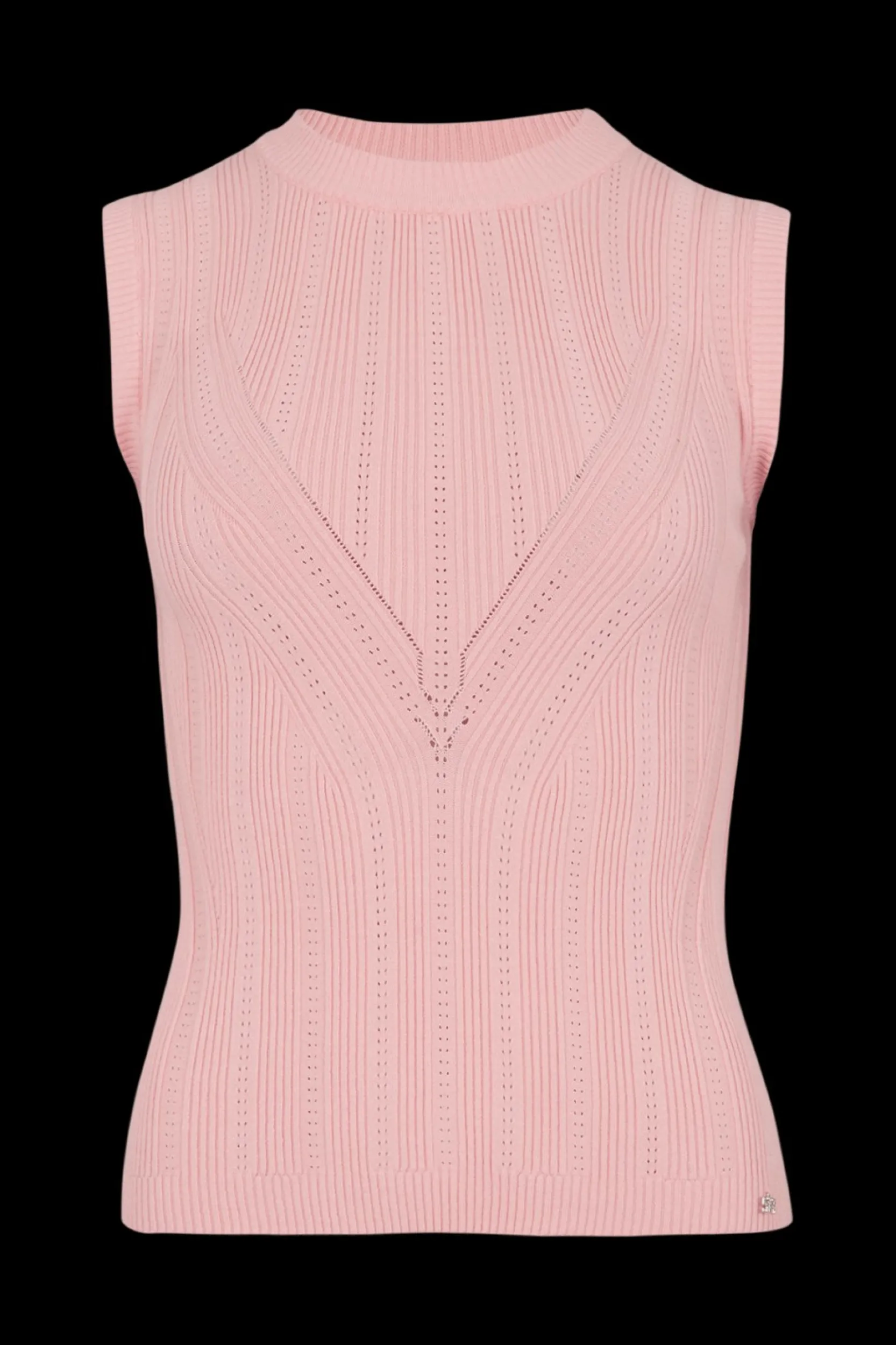 Discount Sleeveless Crew-Neck Jumper Women Sweaters