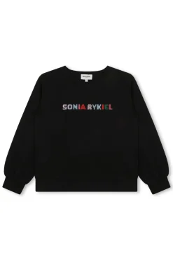Discount Logo Rhinestone Sweater Children Sweaters