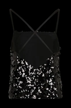 Clearance Strappy Sequined Camisole Women Tank Tops