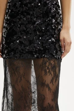 Best Strappy Sequined Slip Dress Women Short Dresses