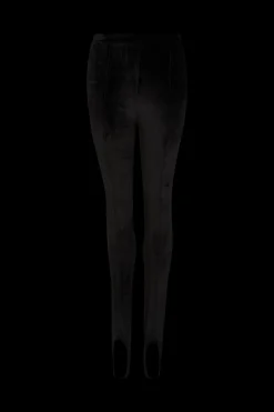 Outlet Velvet High-Waisted Pants Women Trousers And Denim