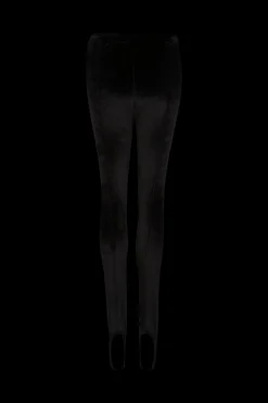 Outlet Velvet High-Waisted Pants Women Trousers And Denim