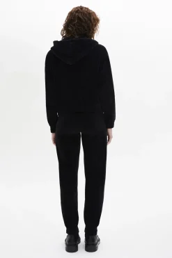 Outlet Velvet Jogging Trousers Women Trousers And Denim