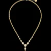 Hot Vintage Ribbon Cascade Necklace Women Accessories