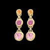 Vintage Ribbon Earrings Women Accessories