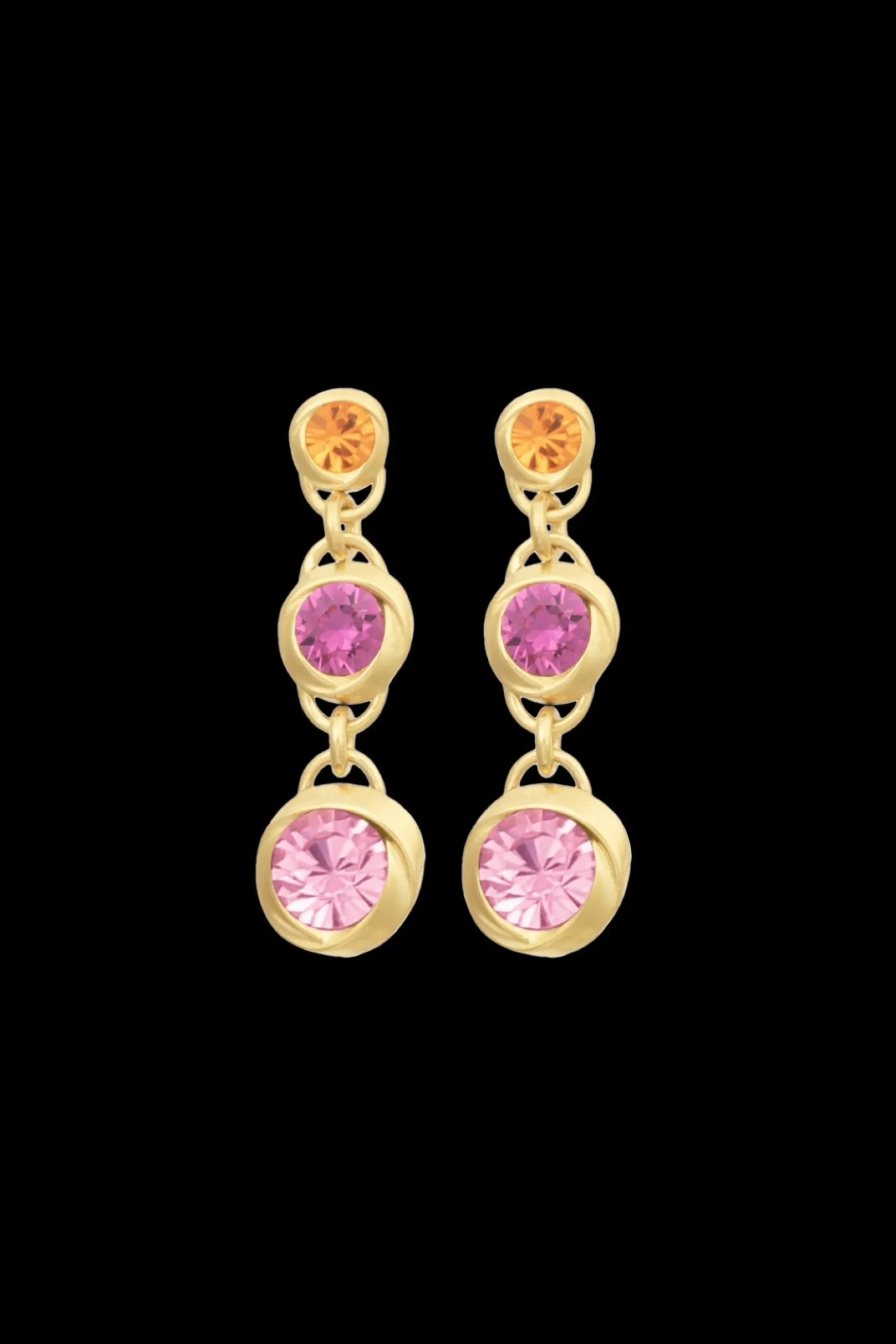 Vintage Ribbon Earrings Women Accessories