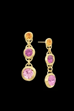 Vintage Ribbon Earrings Women Accessories